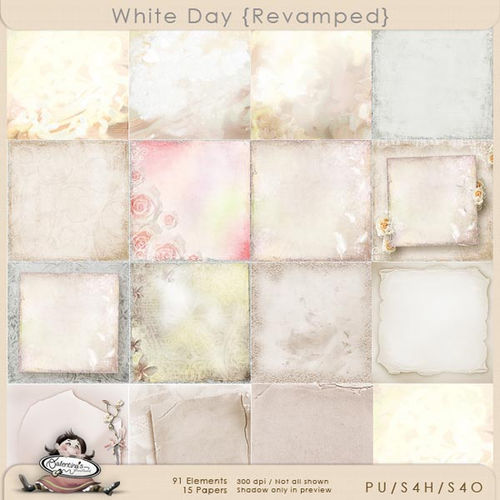 Скрап-набор «White Day» – «Светлый день»