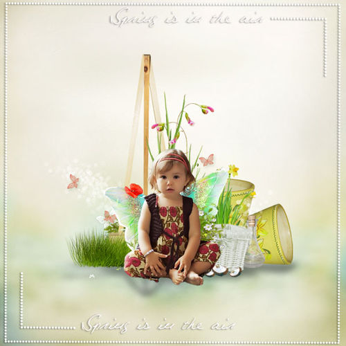 Весенний скрап-набор «Totally Spring» - «Настоящая весна»