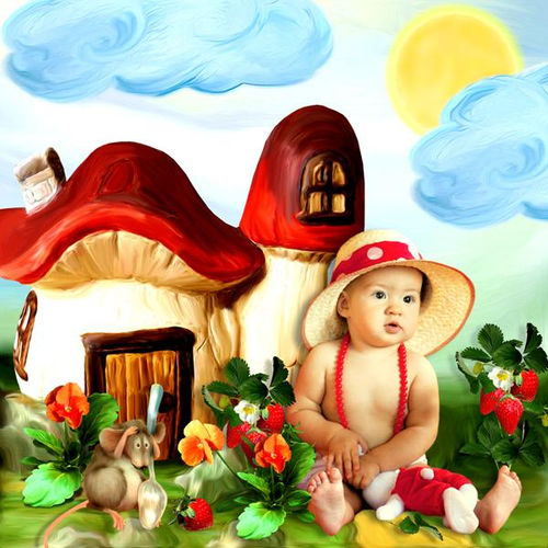 Скрап-набор "Squik-Squik"