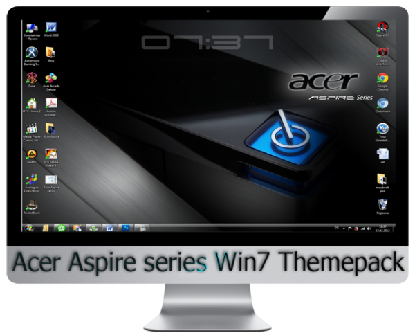 Acer Aspire series win 7 themepack