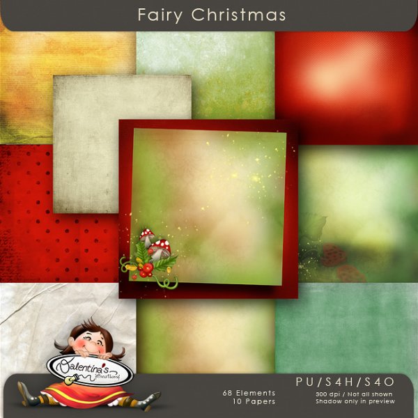 Скрап-набор Fairy Christmas