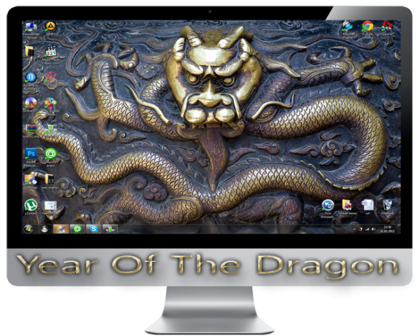 Year Of The Dragon win 7 themepack