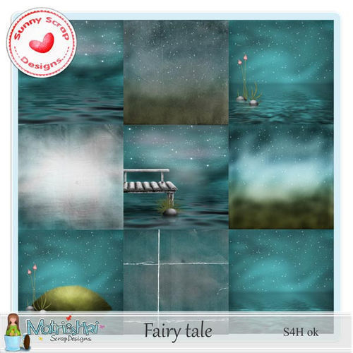 Скрап набор "Волшебный Рассказ" - "Fairy Tаle"