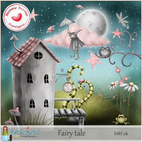 Скрап набор "Волшебный Рассказ" - "Fairy Tаle"