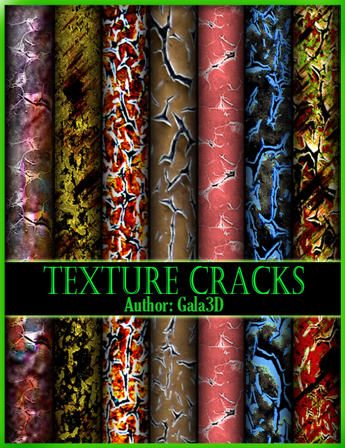 Текстуры трещин. Texture cracks