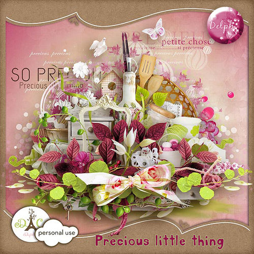 Очаровательный скрап-набор "Precious little thing"