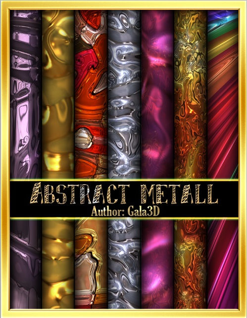 Textures for photoshop "Abstract metall" -  "Абстрактный металл"