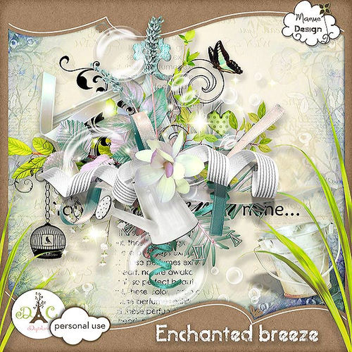 Скрап-набор "Enchanted breeze"