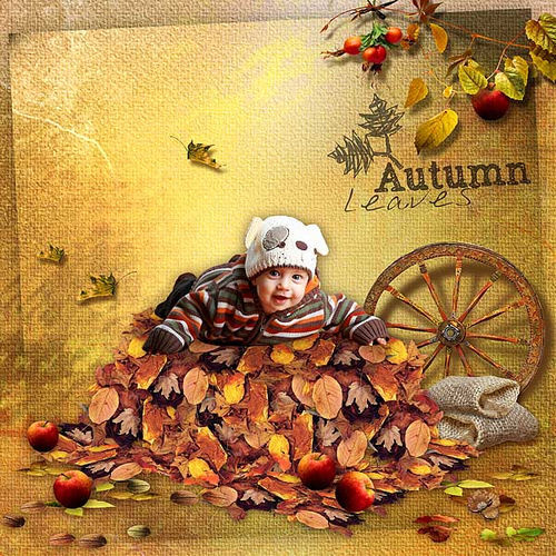 Восхитительный осенний скрап-набор "Colors of the Autumn"