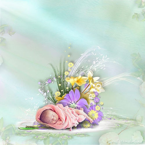 Восхитительный скрап-набор "Floral wonderland"