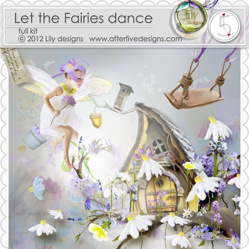 Скрап-набор Let the Fairies Dance