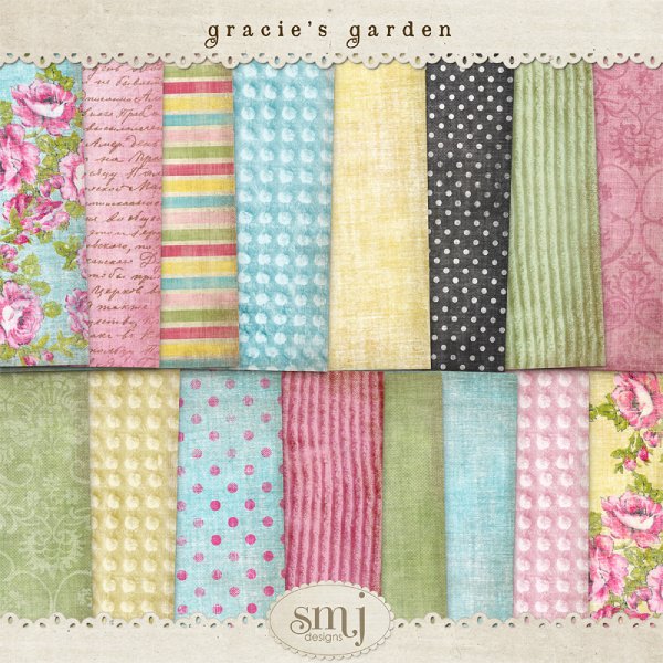 Скрап-набор Gracie's Garden