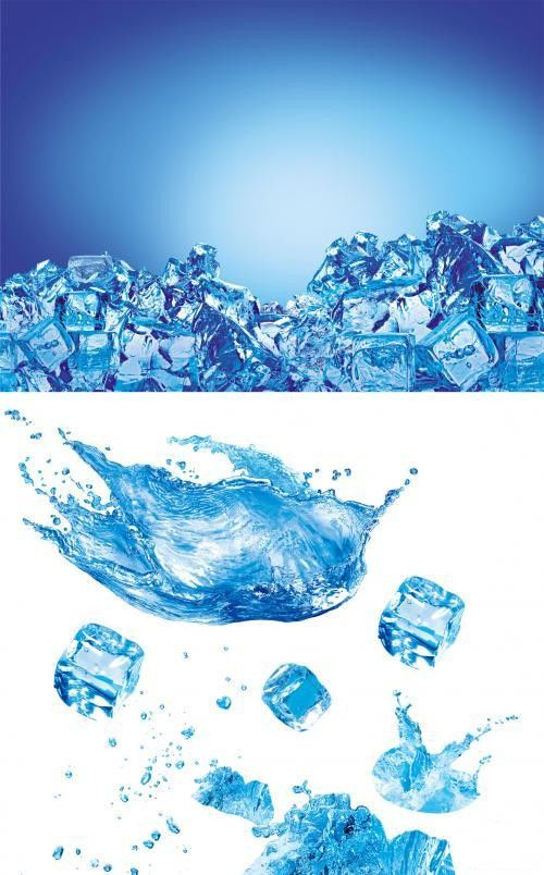 Кубики льда (многослойные PSD)
