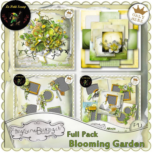 Скрап-набор Blooming Garden