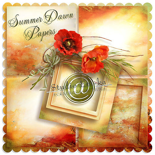 Скрап-набор Summer Dawn