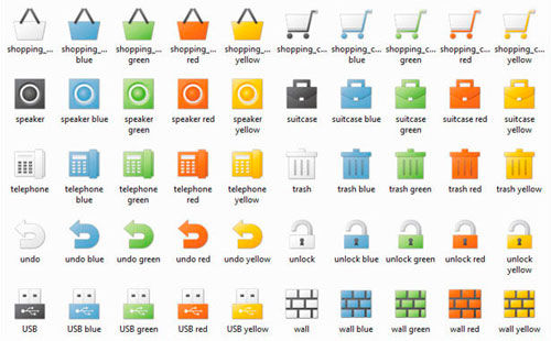 Иконки для веб дизайна - Siena  Icons