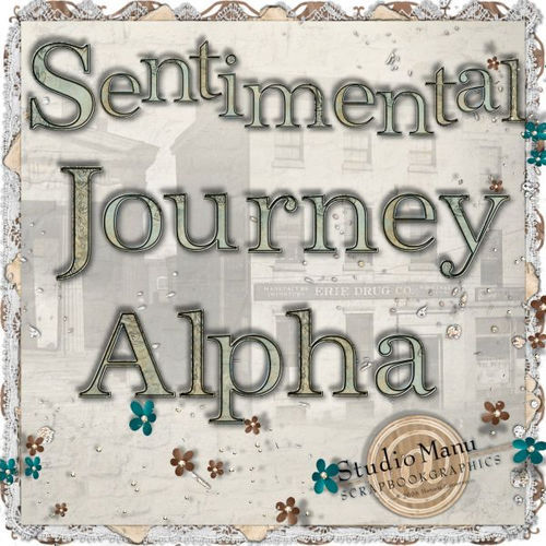 Скрап-набор "Sentimental Journey"