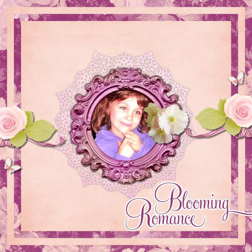 Скрап-набор Blooming Romance