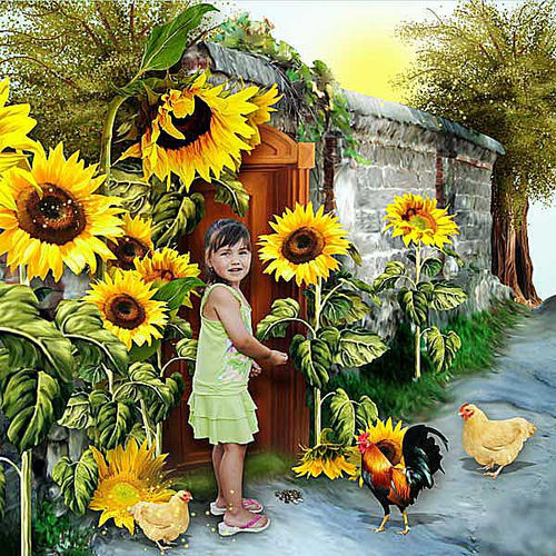 Скрап-набор Sunflower Summer