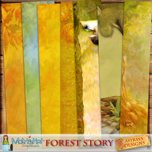 Скрап-набор "Forest story"