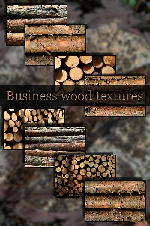Коллекция из 9-ти высококачественных текстур промышленного леса
