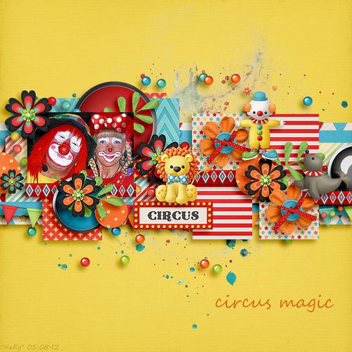 Скрап-набор Circus Magic