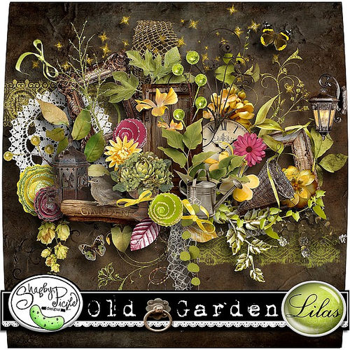 Скрап-набор Old Garden