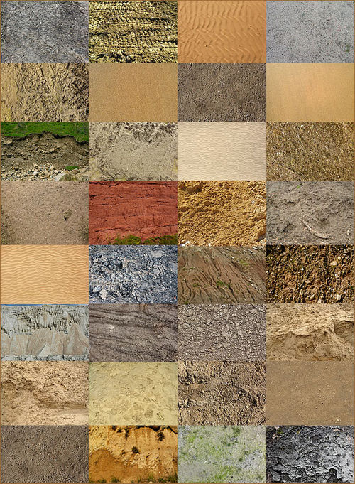 Коллекция высококачественных фонов "Земля и песок"
