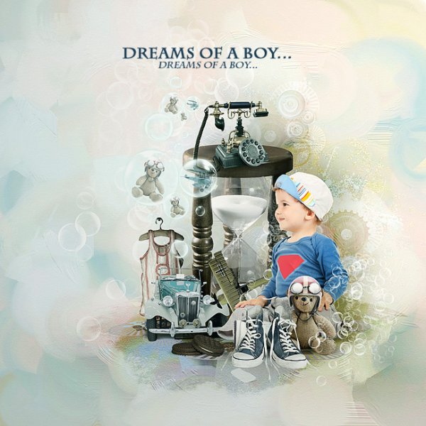 Скрап-набор Dreams of a boy