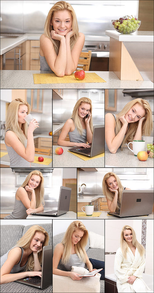 Photostock  - Girl at Home