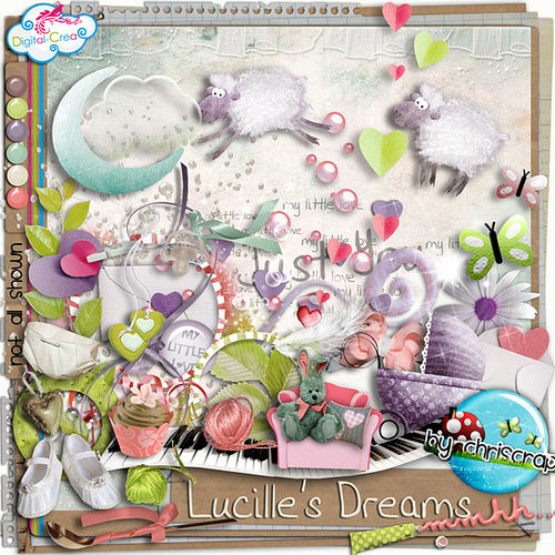 Скрап-набор - Lucille's Dreams