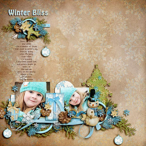 Скрап-набор - Winter Bliss