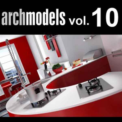 3d модели для кухни - Archmodels vol. 10