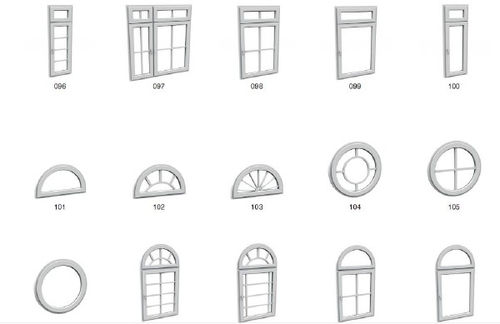 3d модели окон и дверей - Archmodels vol. 4