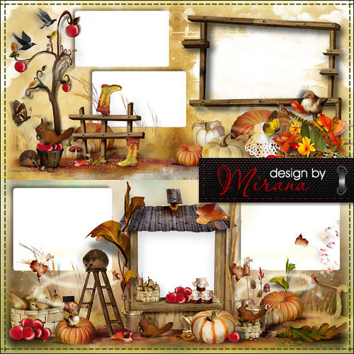 Осенний фотоальбом и календарь на 2013 год - Краски осени