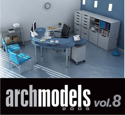 Офисная мебель - Archmodels vol. 8