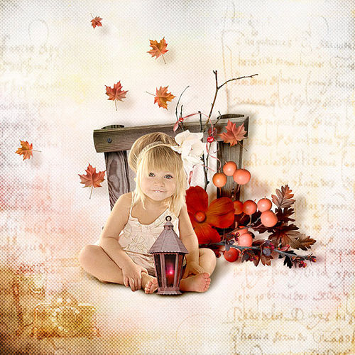 Скрап-набор Autumn Fairy-tale