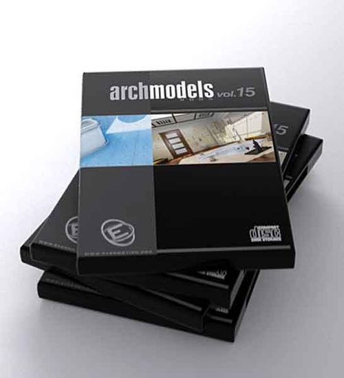 3d модели душевых,  ванных и сантехники - Archmodels vol. 15