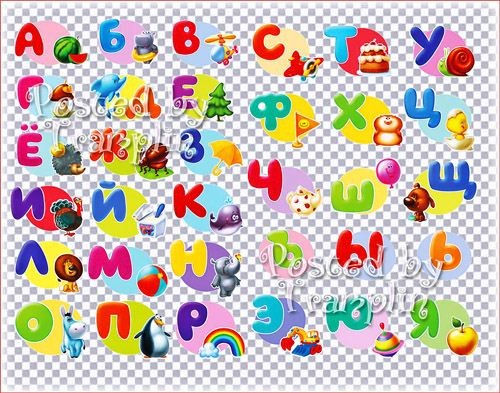 Алфавит для детей с картинками по названию буквы