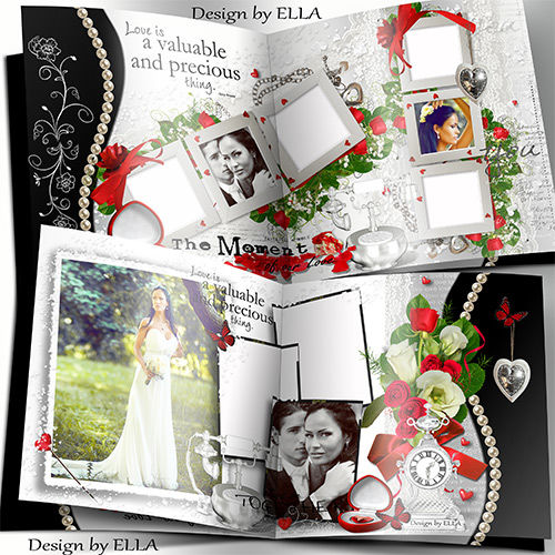 Romantic photobook - The Moment of our Love