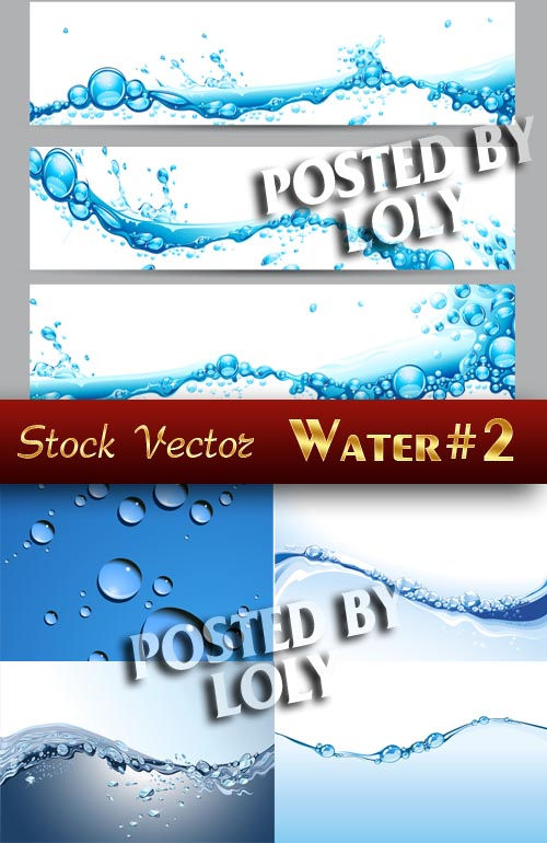 Векторный клипарт Векторная вода #2 