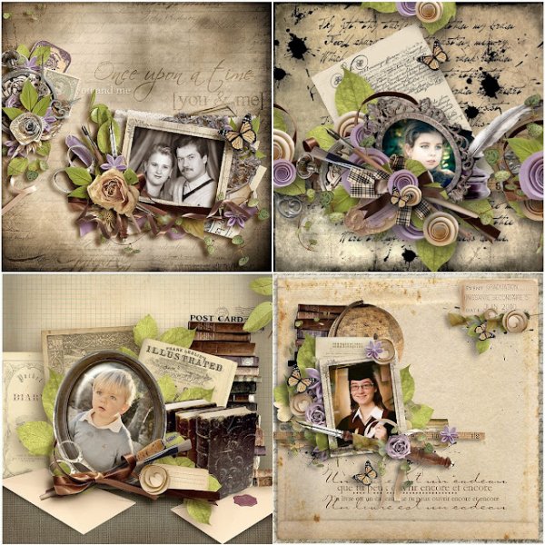 Scrap kit "For the love of words"