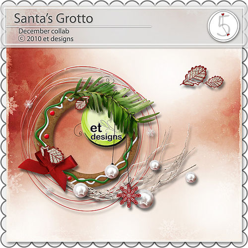 Скрап-набор "Santas Grotto"