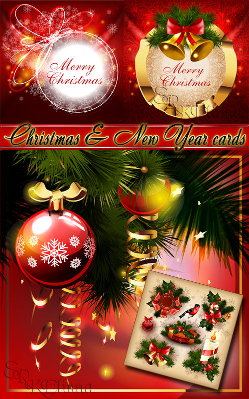 Рождественские и новогодние открытки. Christmas & New Year Cards