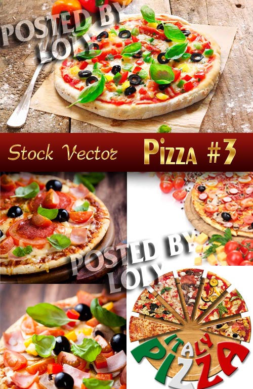 Растровый клипарт Пицца #3 