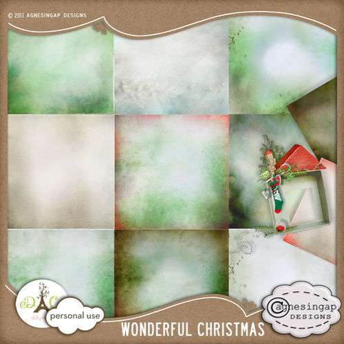 Скрап-набор Wonderful Christmas
