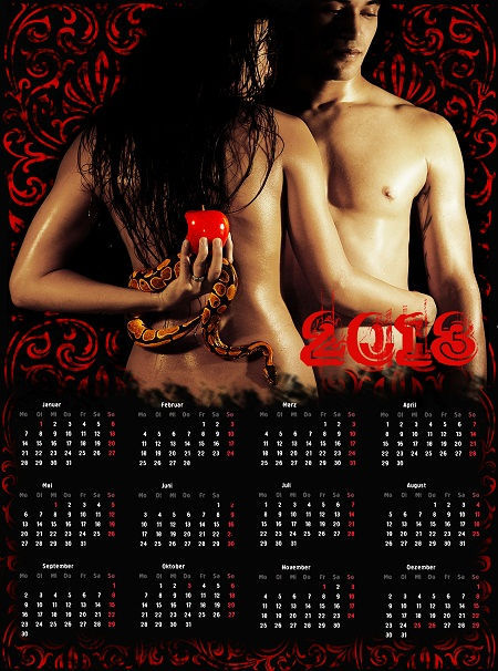 Календари на 2013 "Год Змеи" (часть 2)