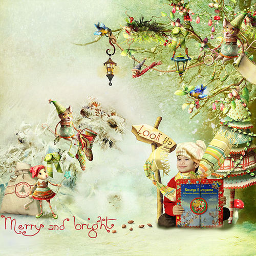 Скрап-набор Maybell Littleberry's Christmas Stocking