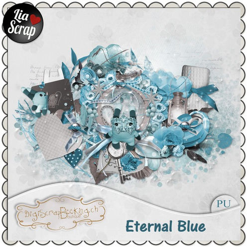 Скрап-набор Eternal Blue