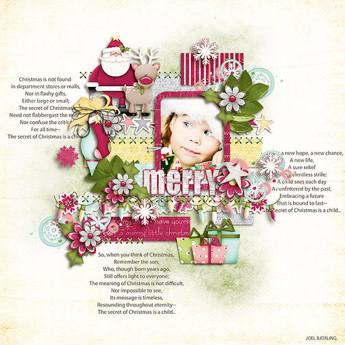 Скрап-набор Christmas with Mr. Claus